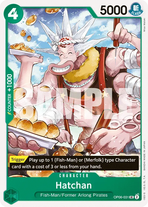 Hatchan, Wings of the Captain OP06-031