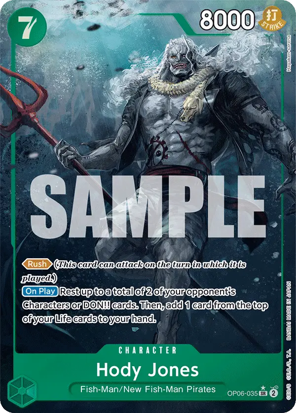 Hody Jones (Alt Art), Wings of the Captain OP06-035
