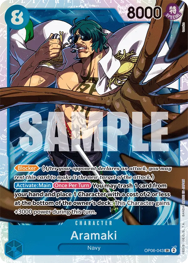 Aramaki, Wings of the Captain OP06-043