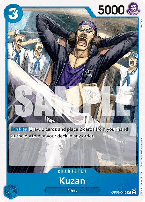Kuzan, Wings of the Captain OP06-045
