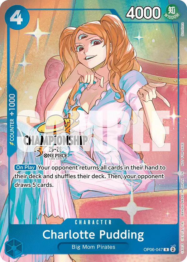 Charlotte Pudding (CS 25-26 Celebration Pack), One Piece Promotion Cards OP06-047