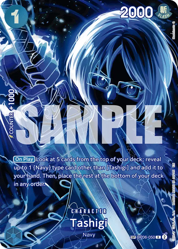 Tashigi (SP), Legacy of the Master OP06-050