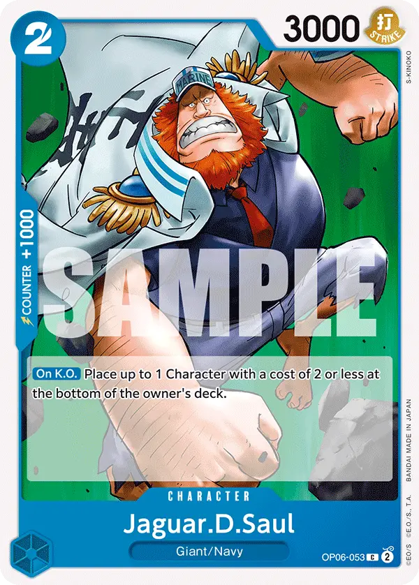Jaguar.D.Saul, Wings of the Captain OP06-053