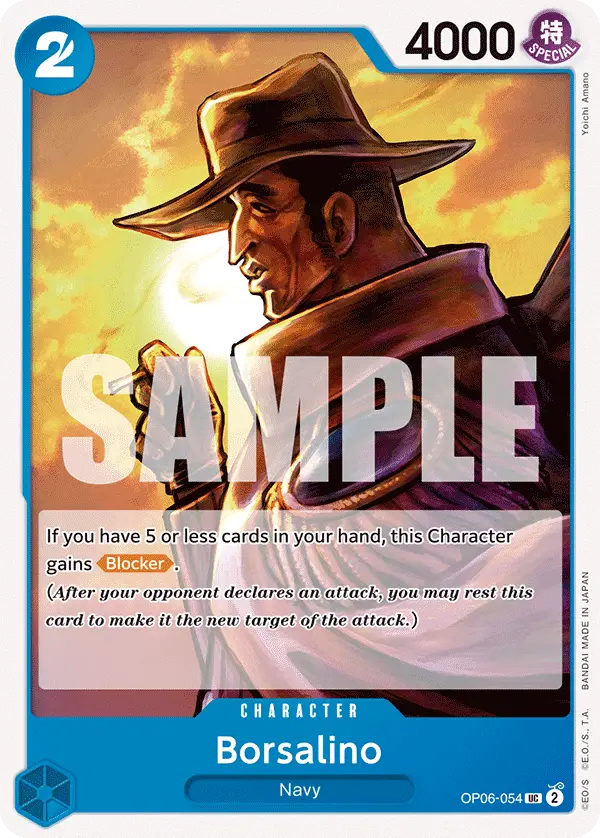Borsalino, Wings of the Captain OP06-054