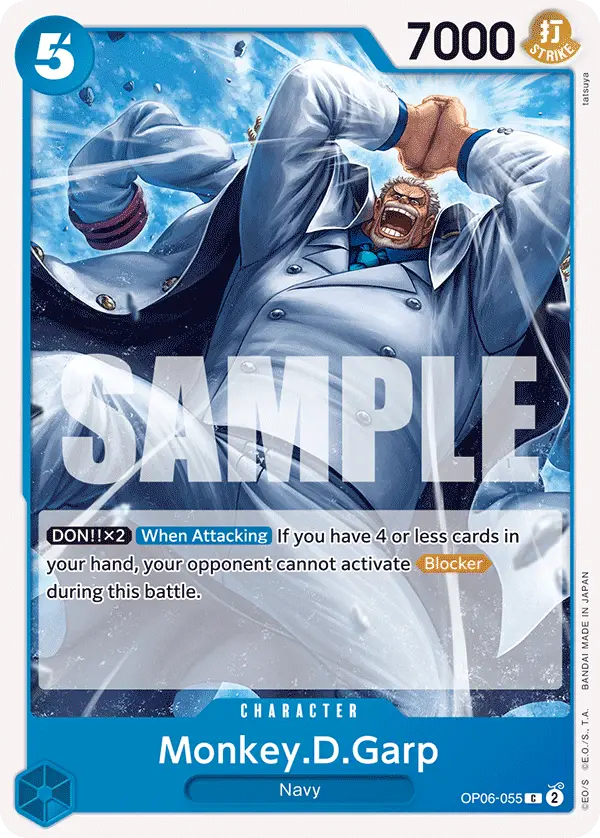 Monkey.D.Garp, Wings of the Captain OP06-055