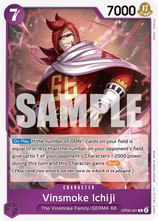 Vinsmoke Ichiji, Wings of the Captain OP06-061