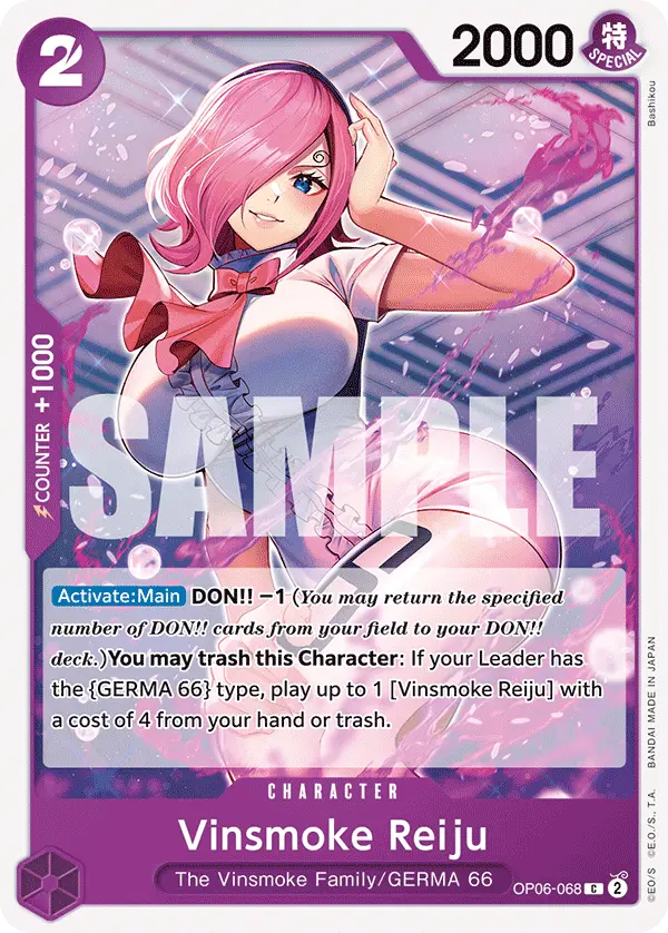 Vinsmoke Reiju, Wings of the Captain OP06-068