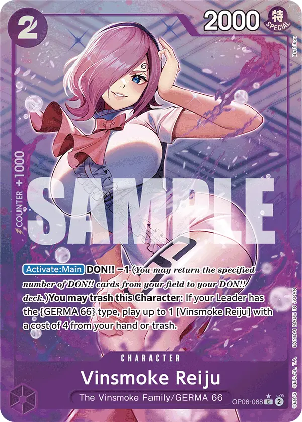 Vinsmoke Reiju (Full Art), Premium Booster -The Best- OP06-068