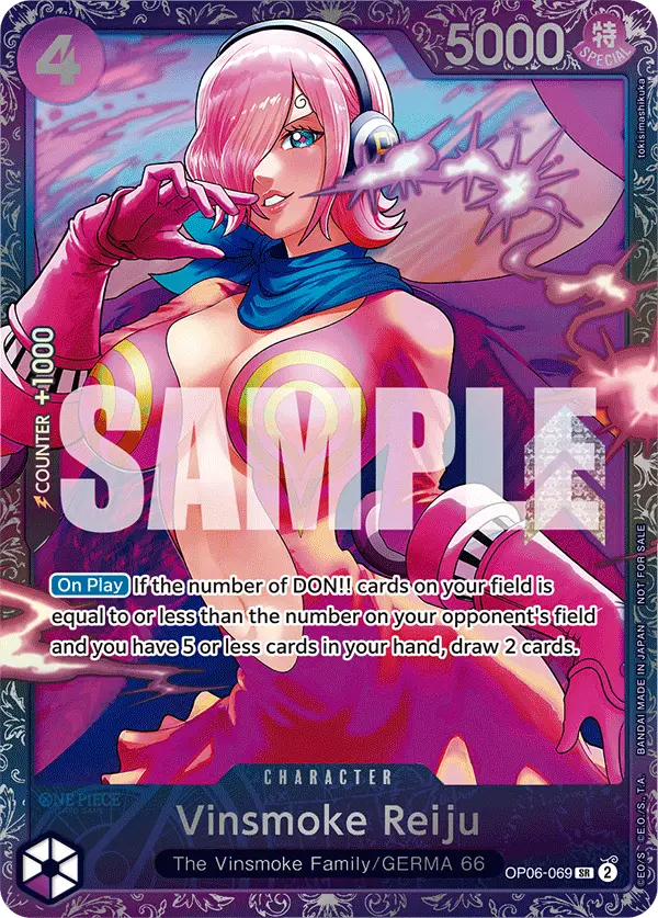 Vinsmoke Reiju (Treasure Cup 2024), One Piece Promotion Cards OP06-069