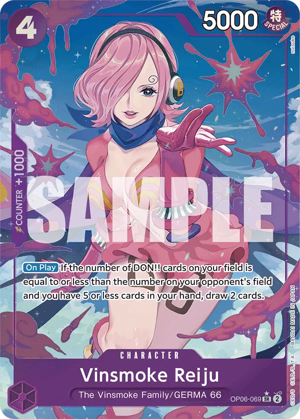 Vinsmoke Reiju (Alt Art), Premium Booster -The Best- OP06-069