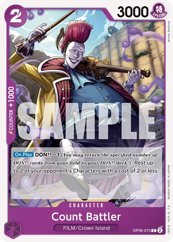 Count Battler, Wings of the Captain OP06-075