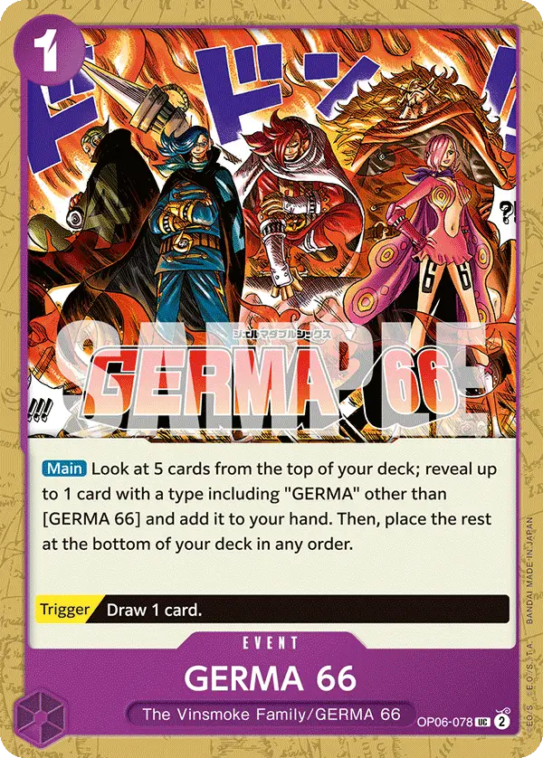 GERMA 66, Wings of the Captain OP06-078