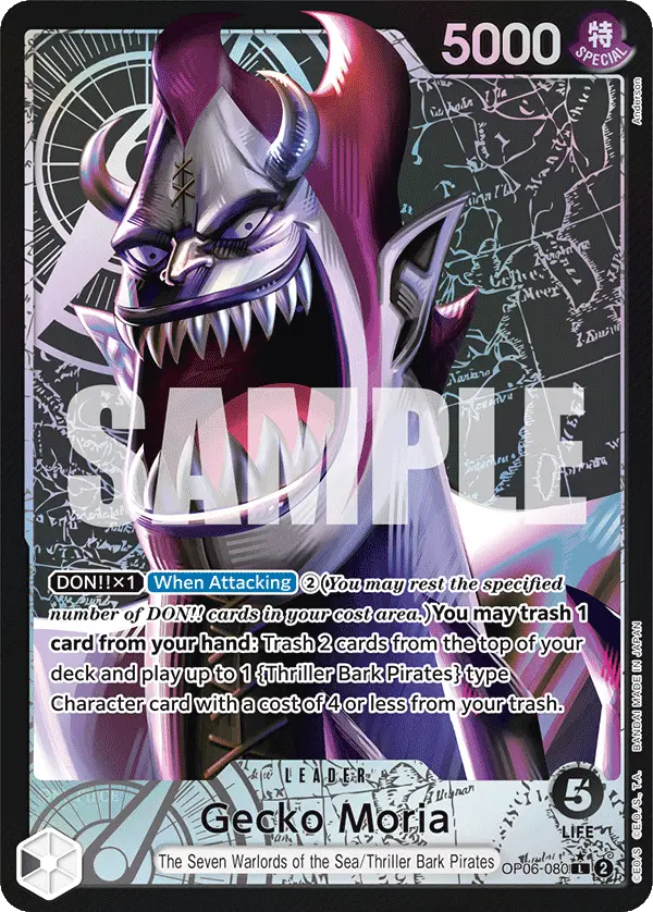 Gecko Moria (Alt Art), Wings of the Captain OP06-080