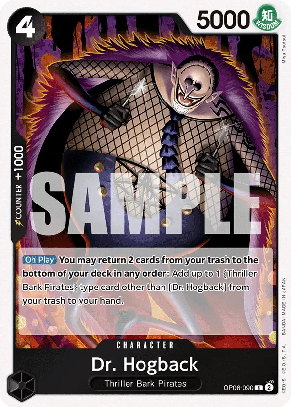 Dr. Hogback, Wings of the Captain OP06-090