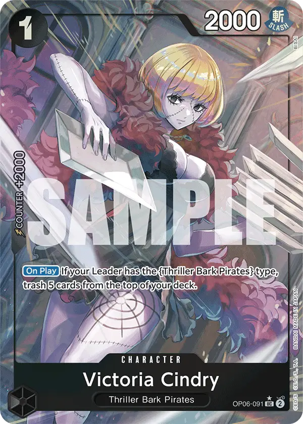 Victoria Cindry (Full Art), Premium Booster -The Best- OP06-091