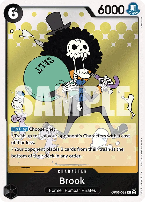 Brook, Wings of the Captain OP06-092