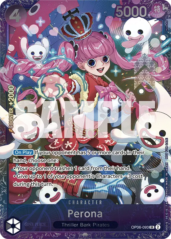 Perona (Treasure Cup 2024), One Piece Promotion Cards OP06-093