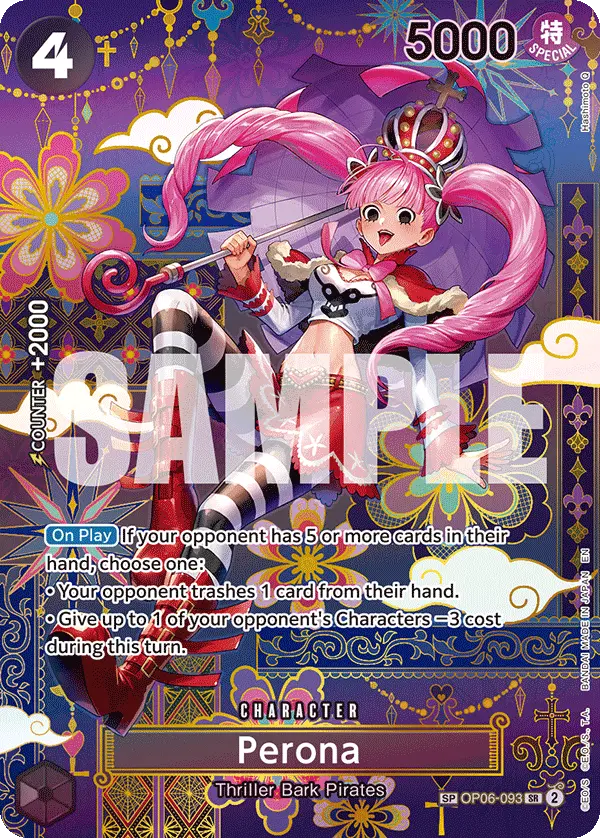 Perona (SP), The Azure Sea's Seven OP06-093