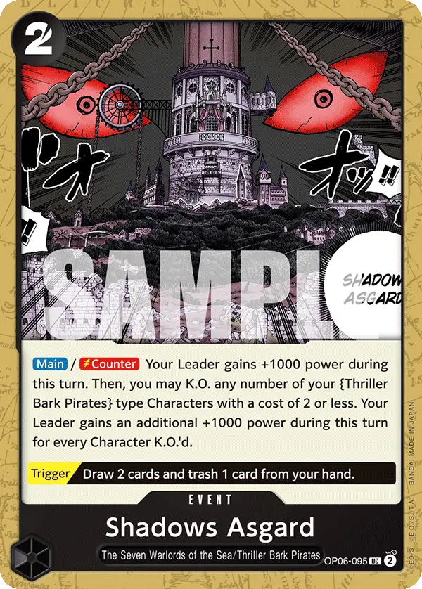 Shadows Asgard, Wings of the Captain OP06-095