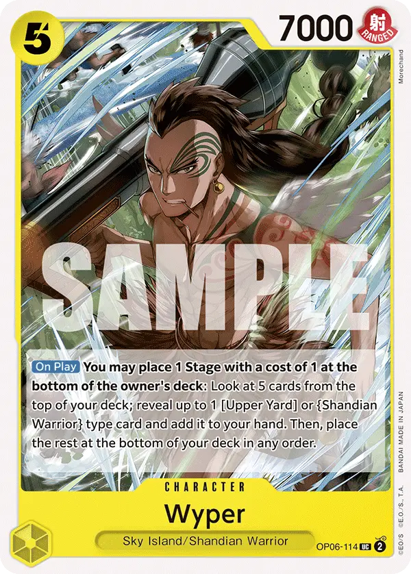 Wyper, Wings of the Captain OP06-114