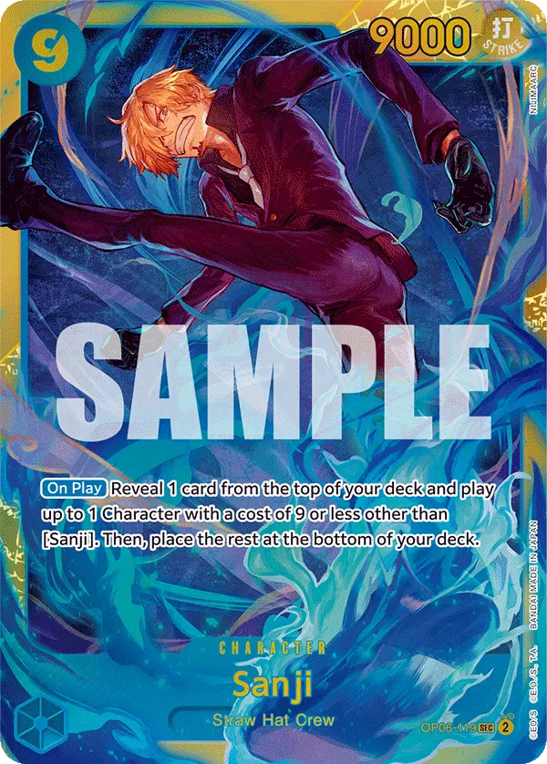 Sanji, Wings of the Captain OP06-119