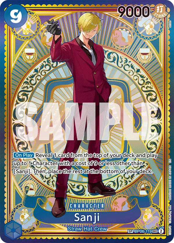 Sanji (SP), A Fist of Divine Speed OP06-119
