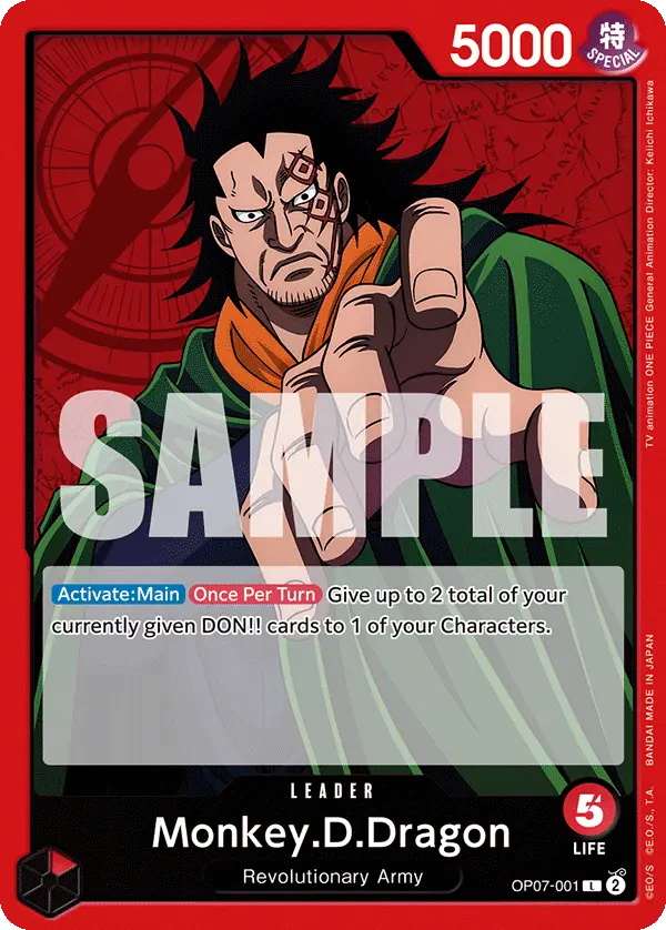 Monkey.D.Dragon, 500 Years in the Future OP07-001