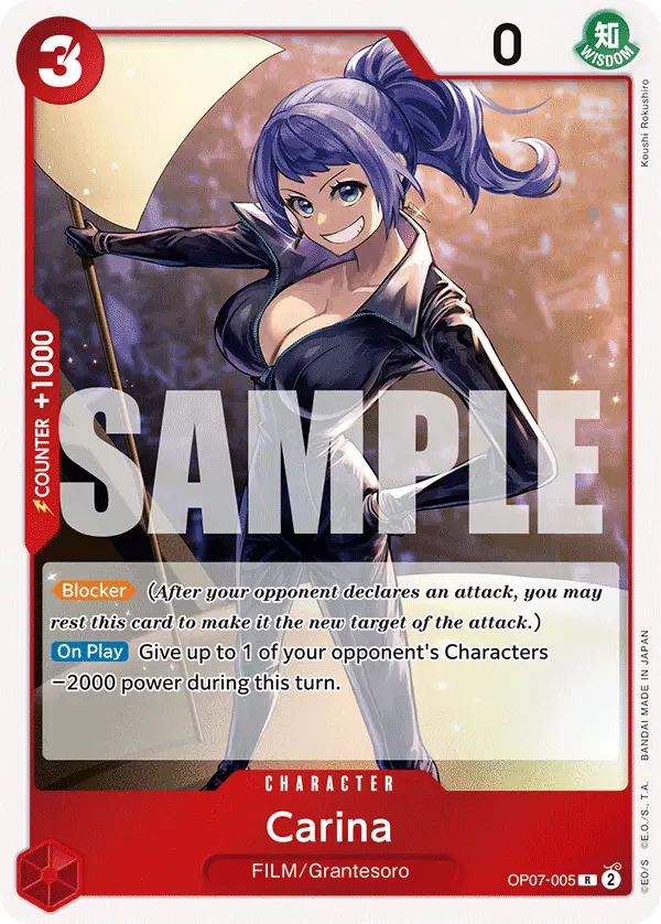 Carina, 500 Years in the Future OP07-005