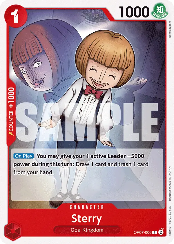 Sterry, 500 Years in the Future OP07-006