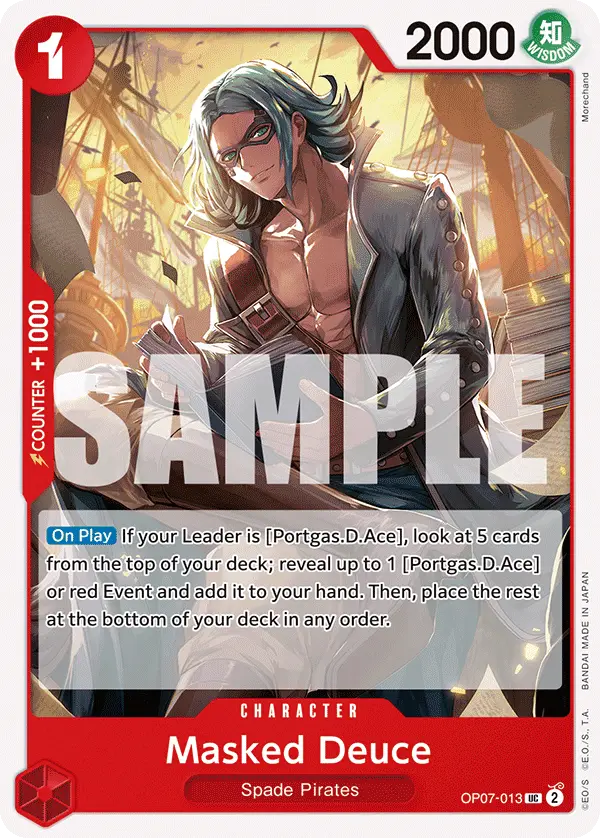 Masked Deuce, 500 Years in the Future OP07-013