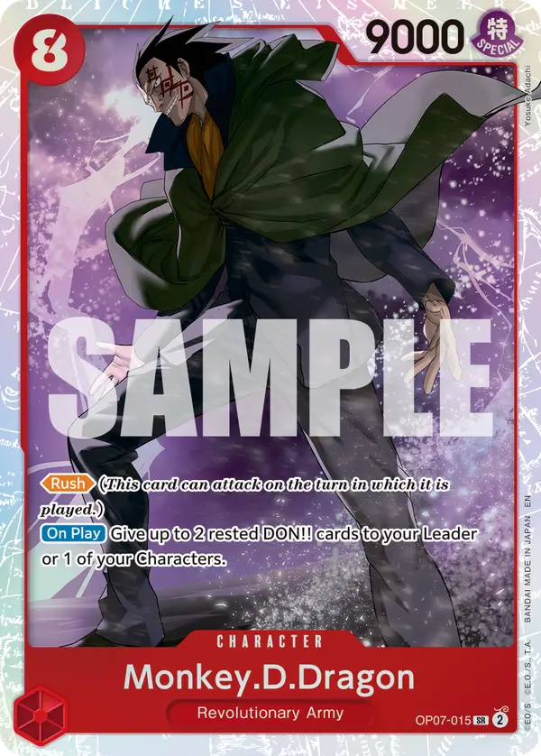 Monkey.D.Dragon (Reprint), Premium Booster -The Best- Vol. 2 OP07-015
