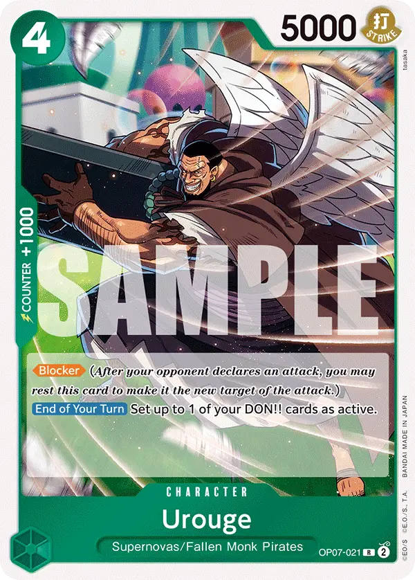 Urouge, 500 Years in the Future OP07-021