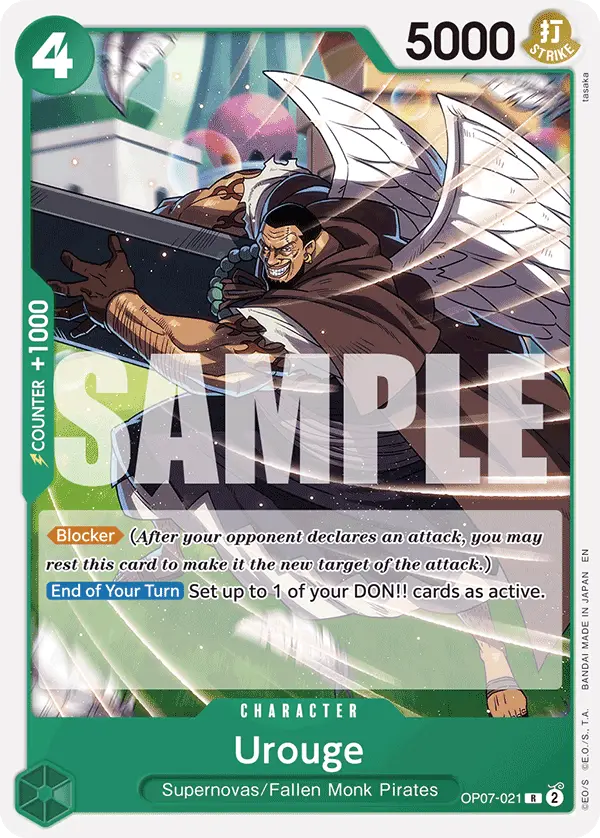 Urouge (Reprint), Starter Deck 24 GREEN Jewelry Bonney OP07-021
