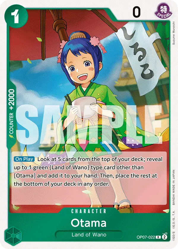 Otama, 500 Years in the Future OP07-022