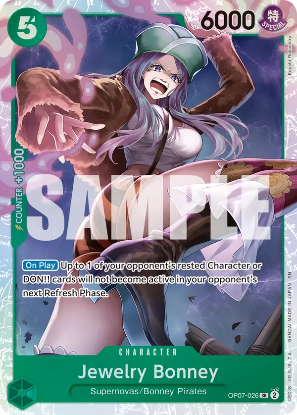 Jewelry Bonney (Reprint), Premium Booster -The Best- Vol. 2 OP07-026