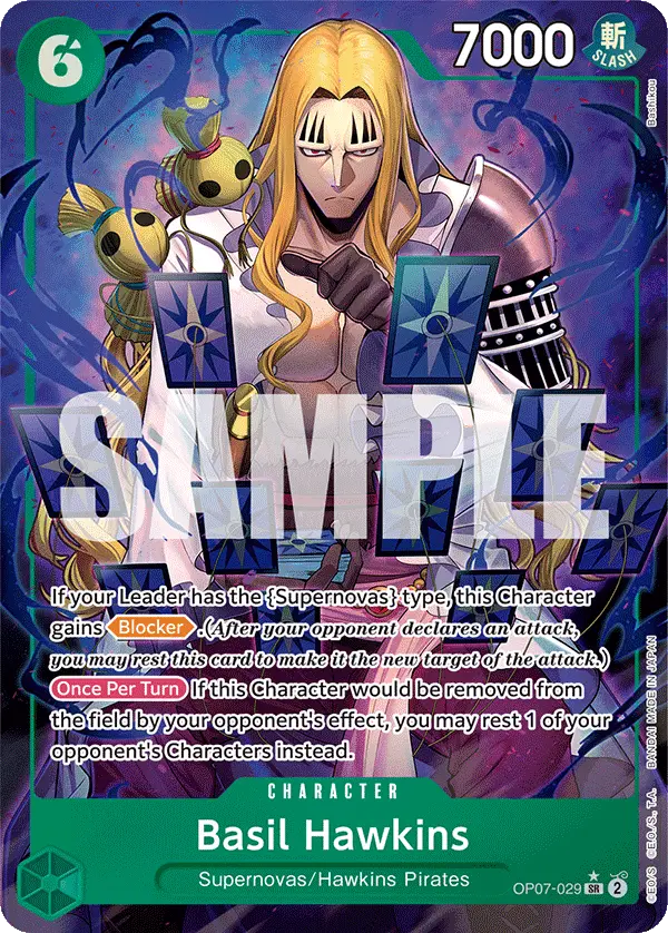 Basil Hawkins (Alt Art), 500 Years in the Future OP07-029