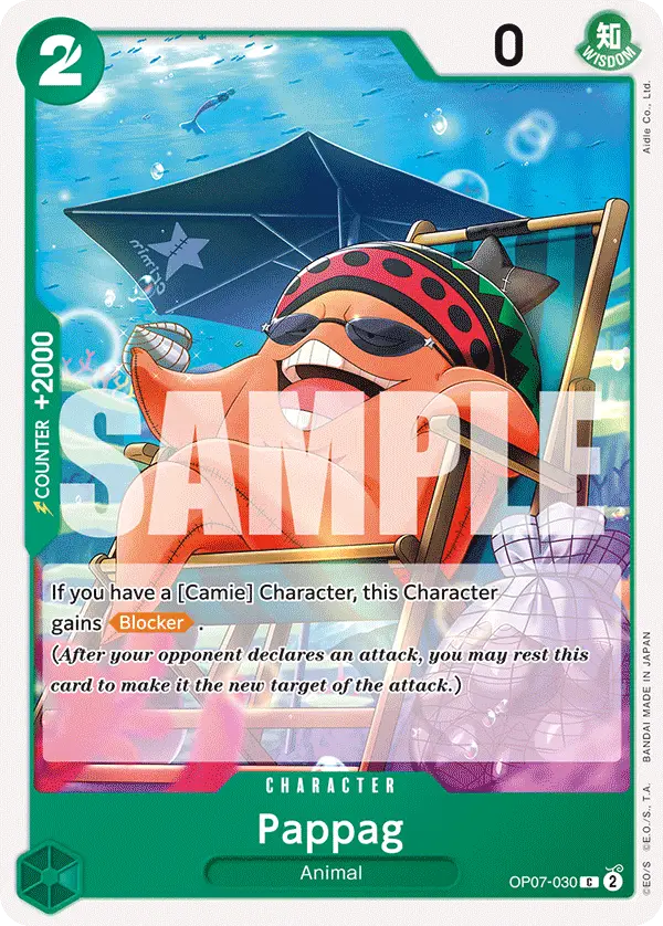 Pappag, 500 Years in the Future OP07-030