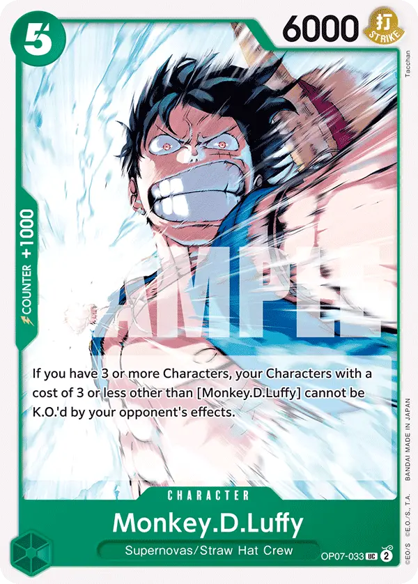 Monkey.D.Luffy, 500 Years in the Future OP07-033