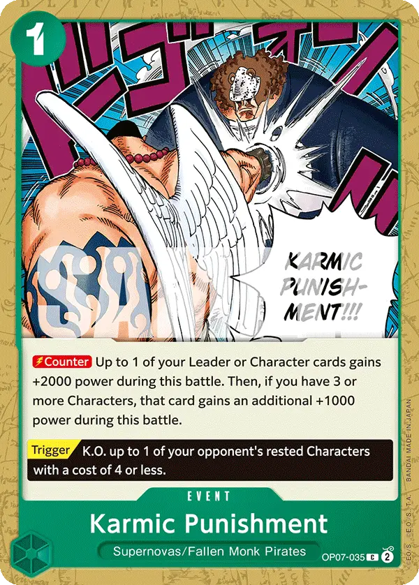 Karmic Punishment, 500 Years in the Future OP07-035