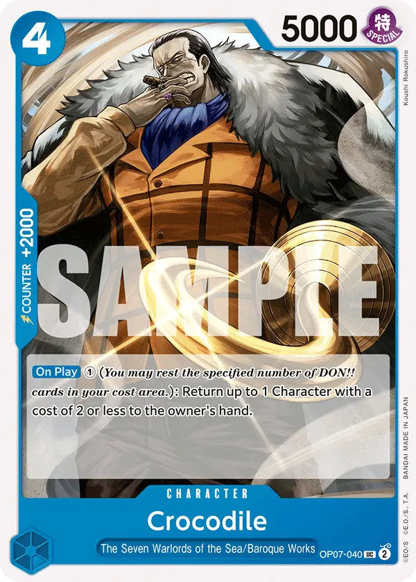 Crocodile, 500 Years in the Future OP07-040