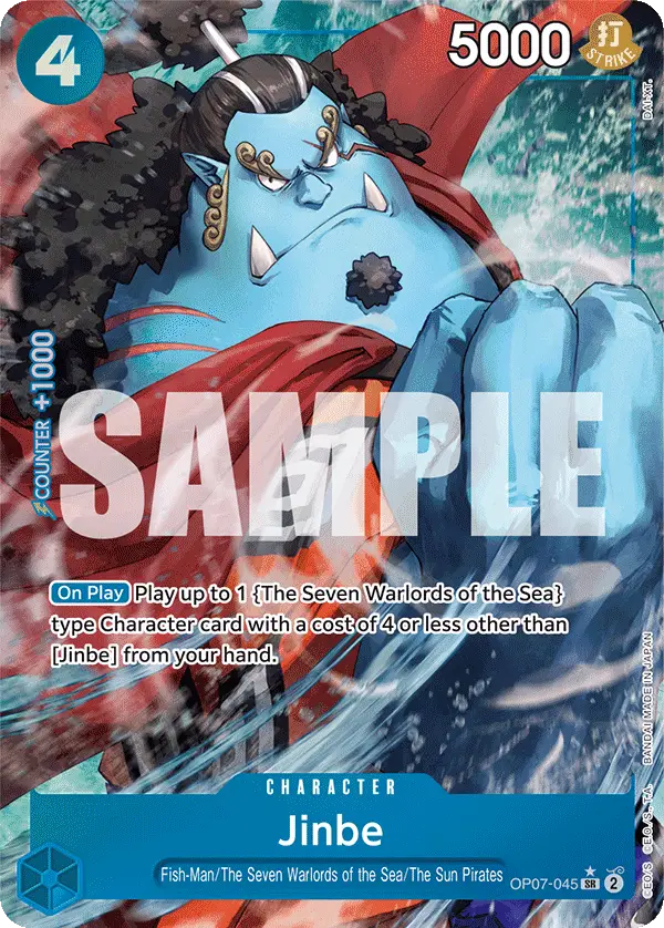 Jinbe (Alt Art), 500 Years in the Future OP07-045