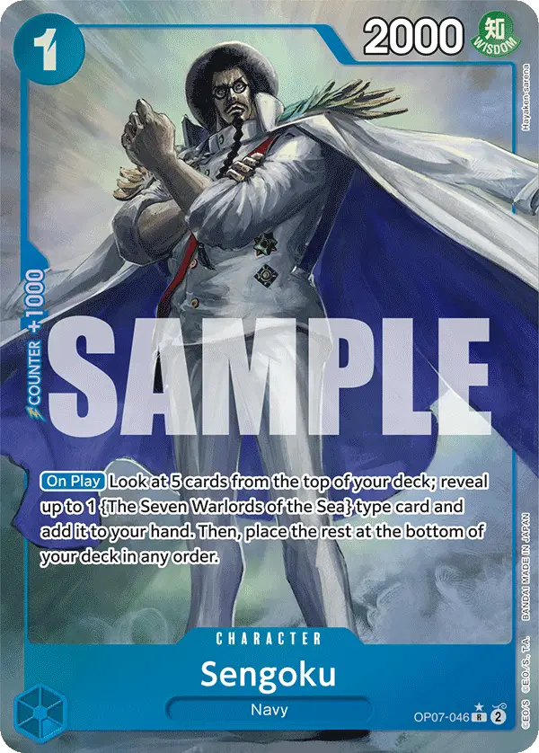 Sengoku (Alt Art), 500 Years in the Future OP07-046
