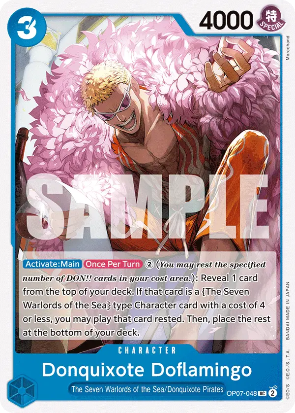 Donquixote Doflamingo, 500 Years in the Future OP07-048