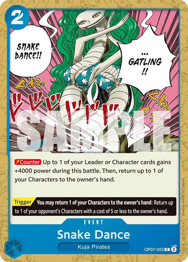 Snake Dance, 500 Years in the Future OP07-055