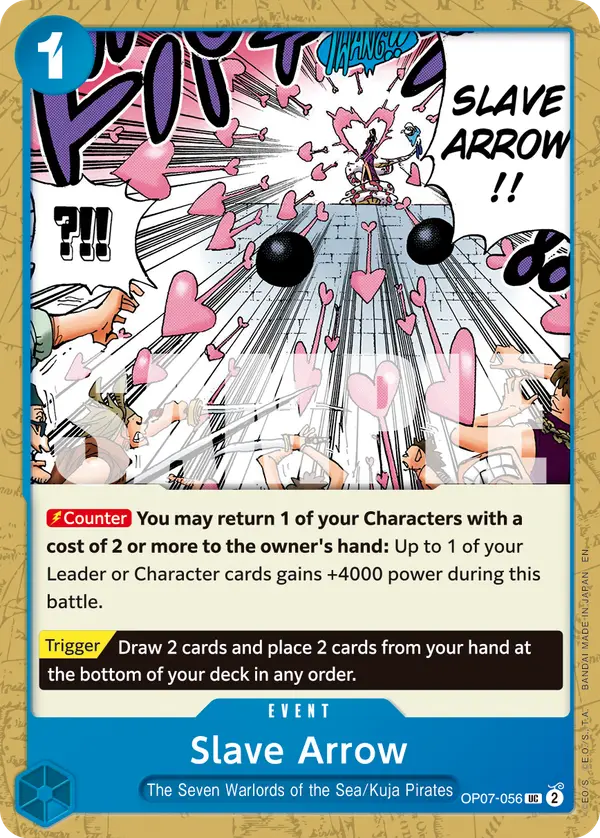Slave Arrow (Reprint), Premium Booster -The Best- Vol. 2 OP07-056