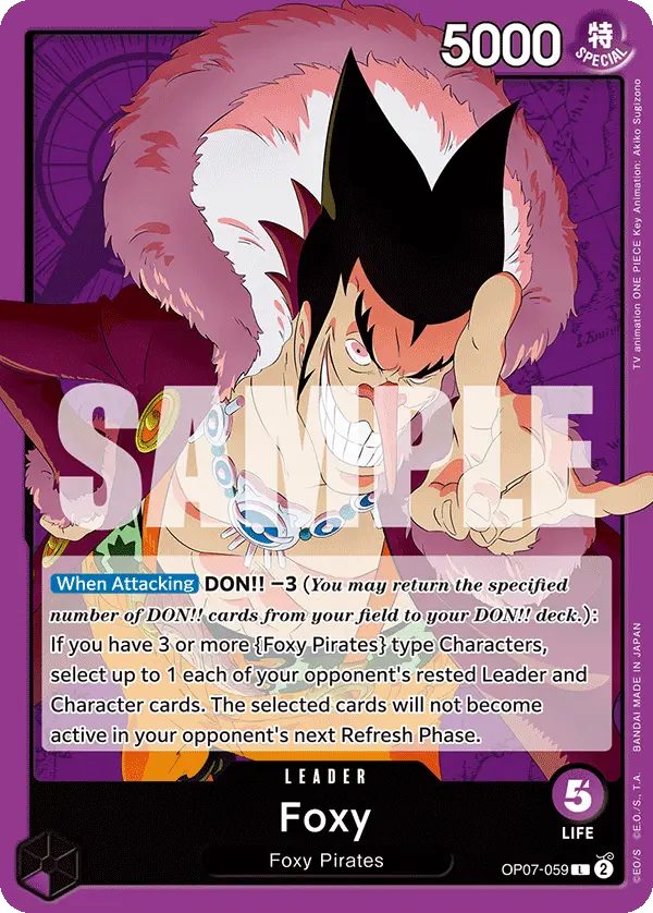 Foxy, 500 Years in the Future OP07-059