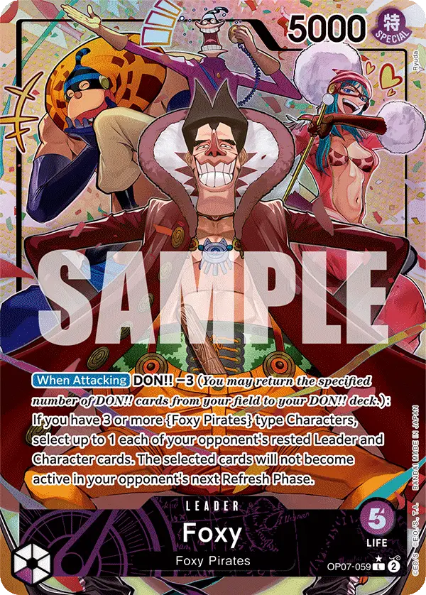 Foxy (Alt Art), 500 Years in the Future OP07-059
