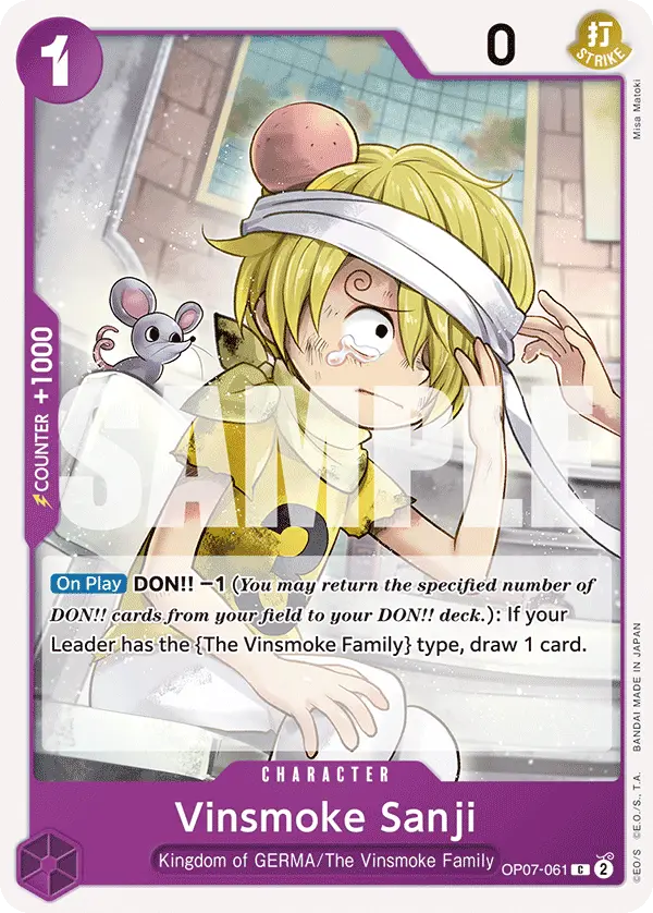Vinsmoke Sanji, 500 Years in the Future OP07-061