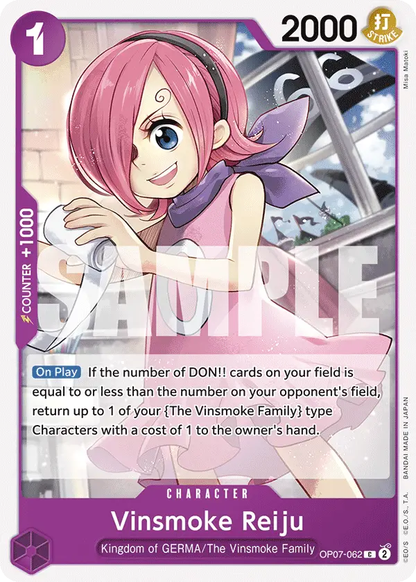 Vinsmoke Reiju, 500 Years in the Future OP07-062