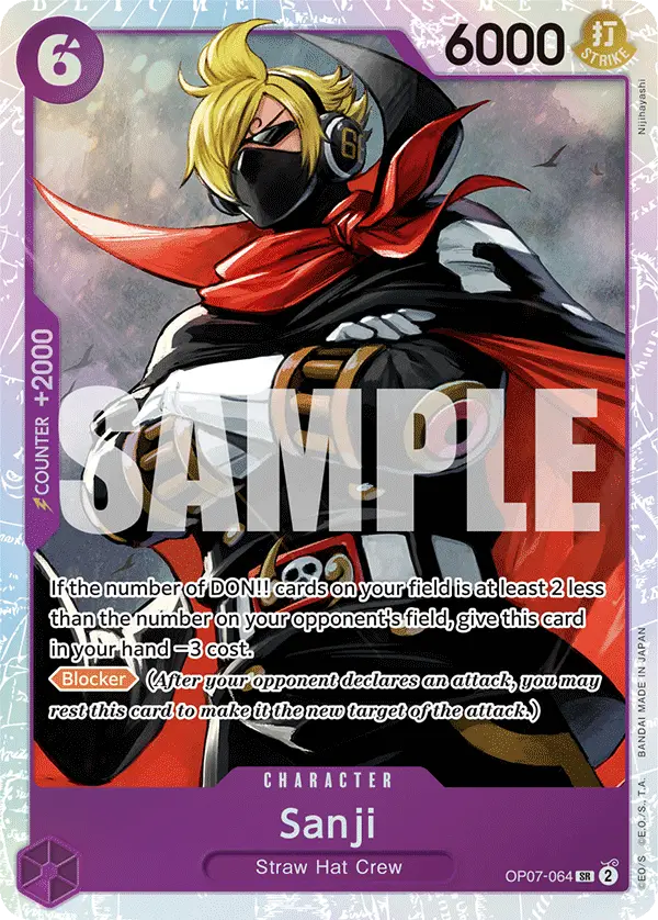 Sanji, 500 Years in the Future OP07-064